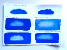 Nuages - Gouache - 2023